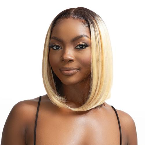 Janet Collection Human Hair Blend HD Lace Frontal Wig  display picture 1