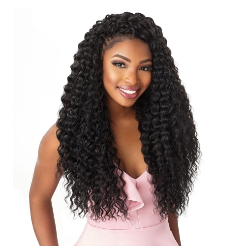 31cm ヘア Sensationnel Synthetic Hair Crochet Braids Lulutress Deep Twist 18