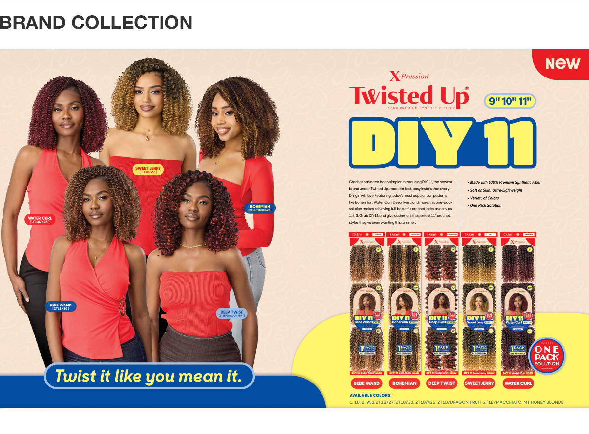 Outre Crochet Braids X-Pression Twisted Up Diy 11 Bebe Wand (9