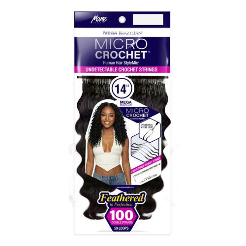Mane Concept Human Hair Stylemix Braids Mega Brazilian Micro