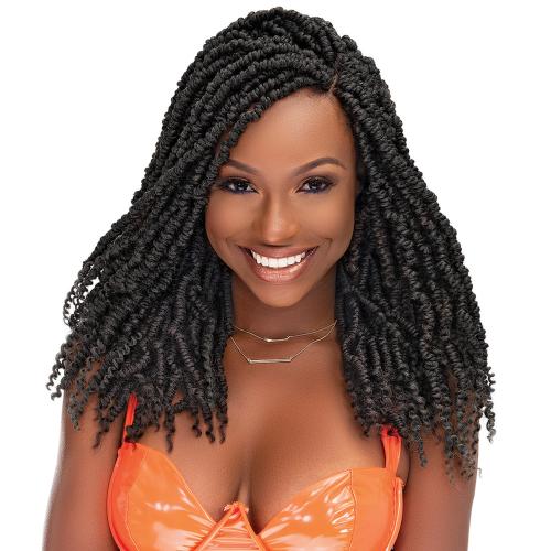 Janet Collection Crochet Braids Nala Tress 3X Fluffy Spring Twist