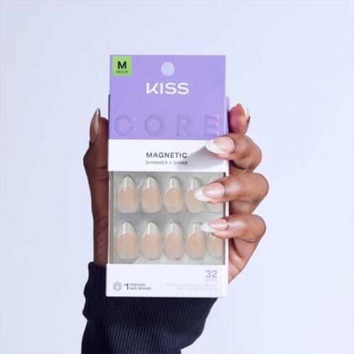 Kiss Core Magnetic Nails 32 Nails - SamsBeauty