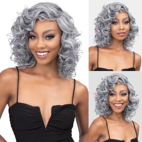 Janet Collection Human Hair Blend Weave Remy Illusion Loose 3pcs