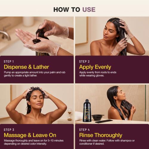 Hair Dye Shampoo 16.9oz/ 500ml - SamsBeauty