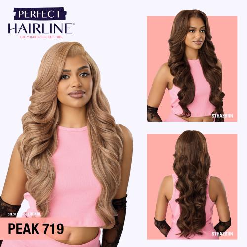 Outre HD Lace Frontal Wig Perfect Hairline Glueless Fully Hand