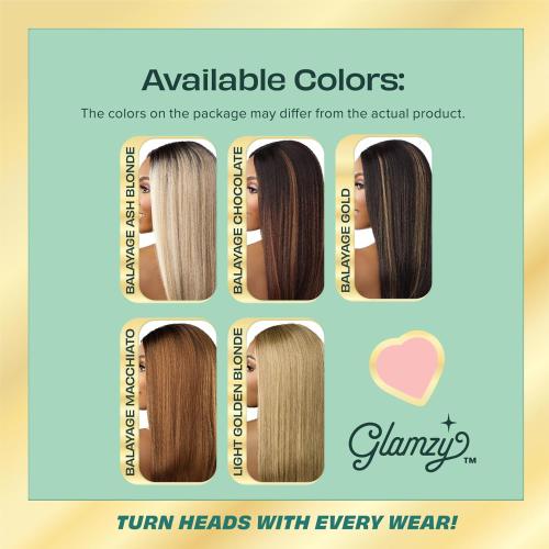 Sensationnel HD Lace Parting Wig Glamzy Glueless Wide V-Part