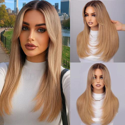 100% Human Hair Wear and Go Pre Cut Pre Plucked Glueless 7x5 