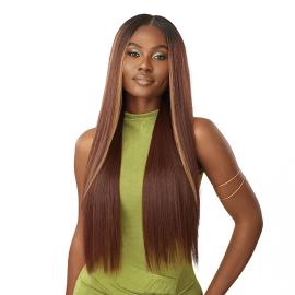 Outre Human Hair Blend Glueless HD 6X5 Pre-Cut Lace Closure  display picture 1