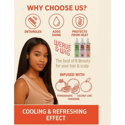 On Natural Weave & Wig Cooling and Refreshing 4 In 1 Hair Enhancer