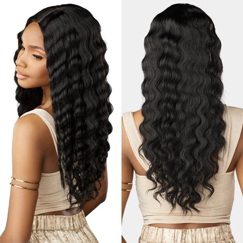 Sensationnel HD Lace Parting Wig Glamzy Glueless Wide V-Part