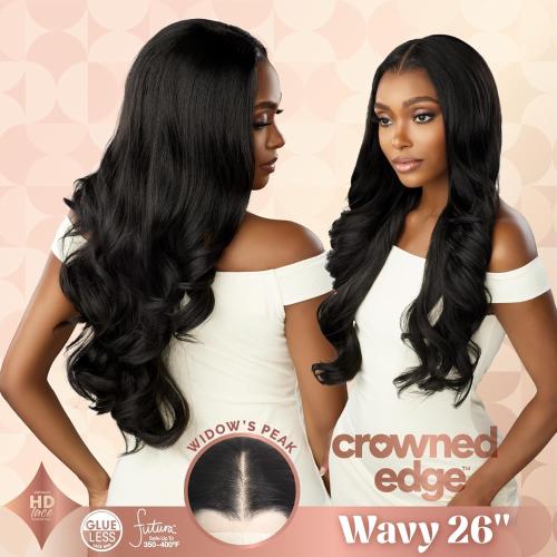 Sensationnel HD Lace Front Wig Crowned Edge Glueless 13X5  display picture 2