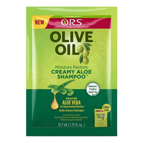 ORS Olive Oil - Deep Cleansing - CREAMY ALOE SHAMPOO - Aloe Vera - 1.75 fl. Oz. 51.7 ml)