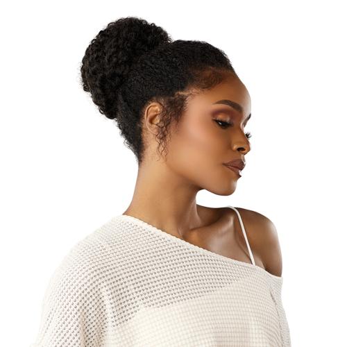 Sensationnel Lulu Bun With Natural Textures Kinky Bun Unit 1