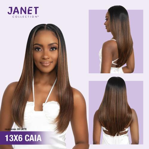 Janet Collection UHD Nuskin Swiss Lace Front Wig Glueless Melt