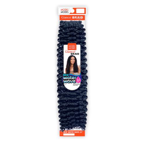 ModelModel Crochet Braids Glance New Water wave 22