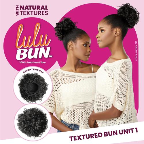 Sensationnel Lulu Bun With Natural Textures Textured Bun Unit 1