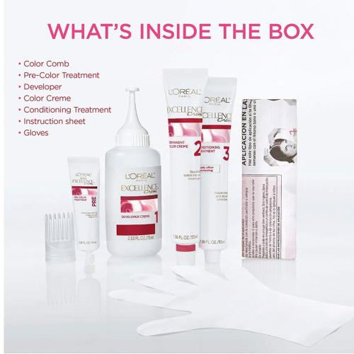 LOREAL Excellence Cream Permanent Triple Protection Hair Color