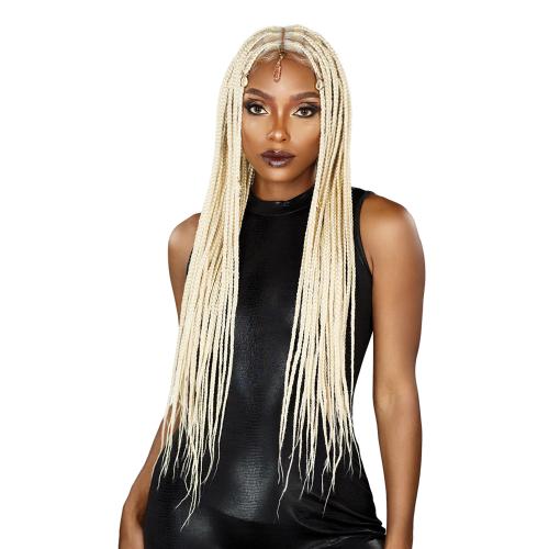 Sensationnel HD Braided Lace Wig Strand X Glueless Full Hand  display picture 2