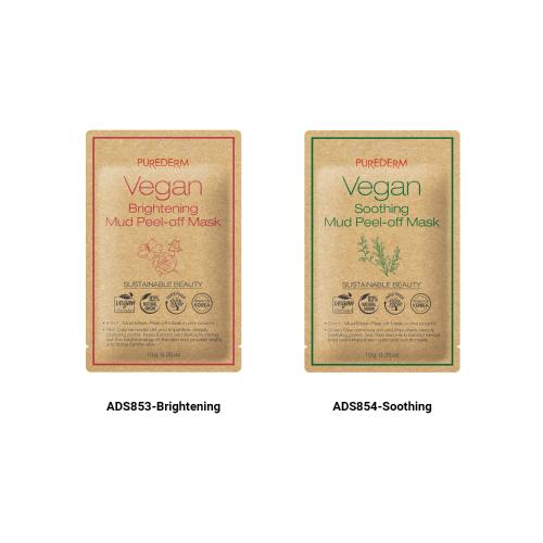 Purederm Vegan Mud Peel Off Mask 0.35oz/ 10g - SamsBeauty